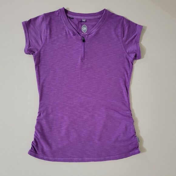 Club Ride Women's Deer Abby Purple Short Sleeve Techical Riding Jersey - Picture 3 of 14